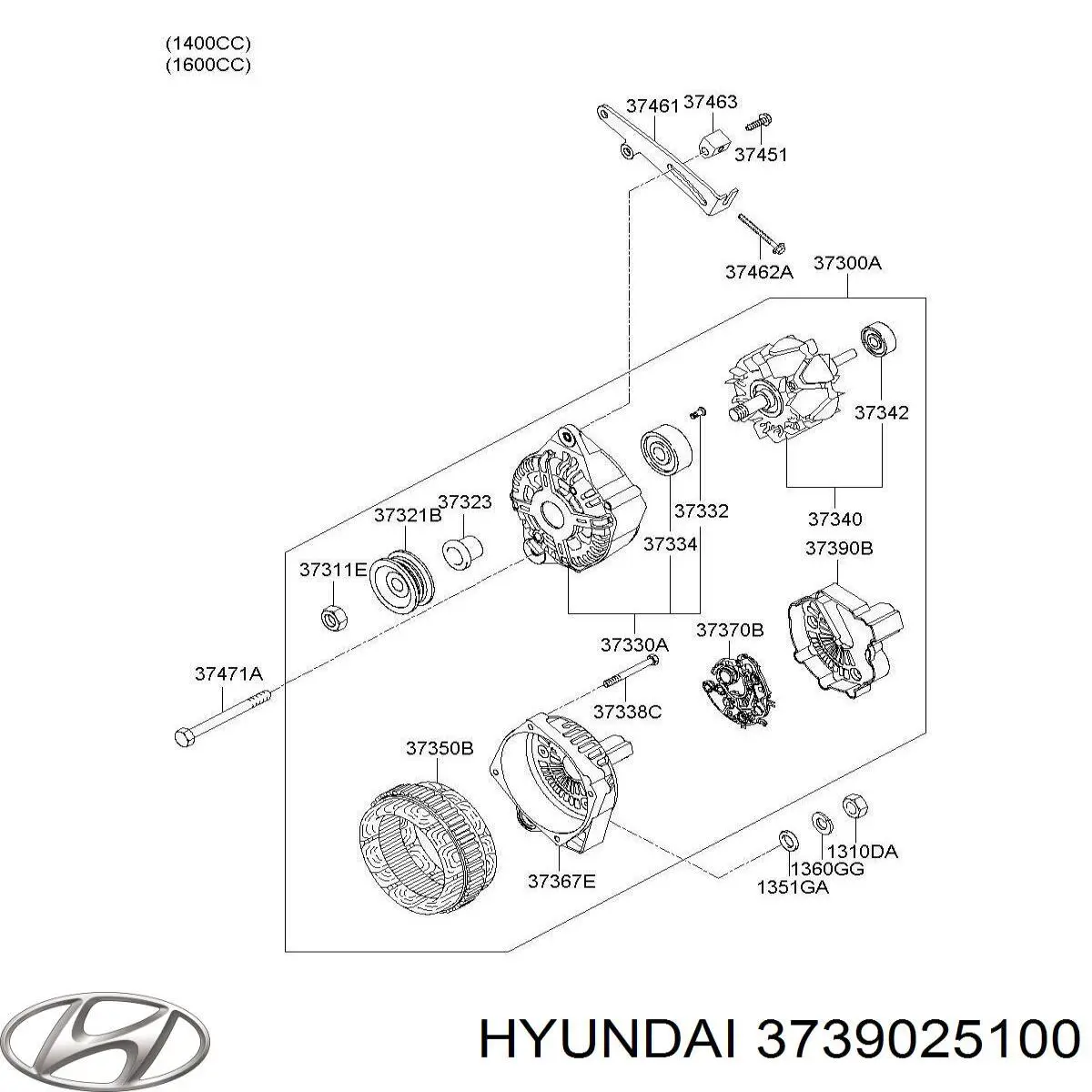 Купить 3739025100 Hyundai/Kia 