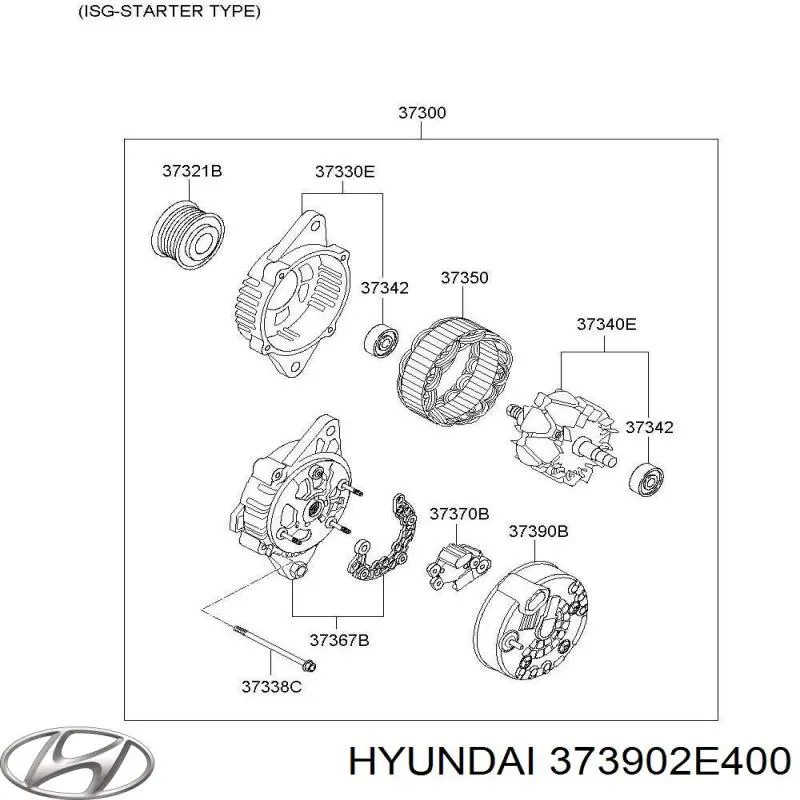  373902E400 Hyundai/Kia