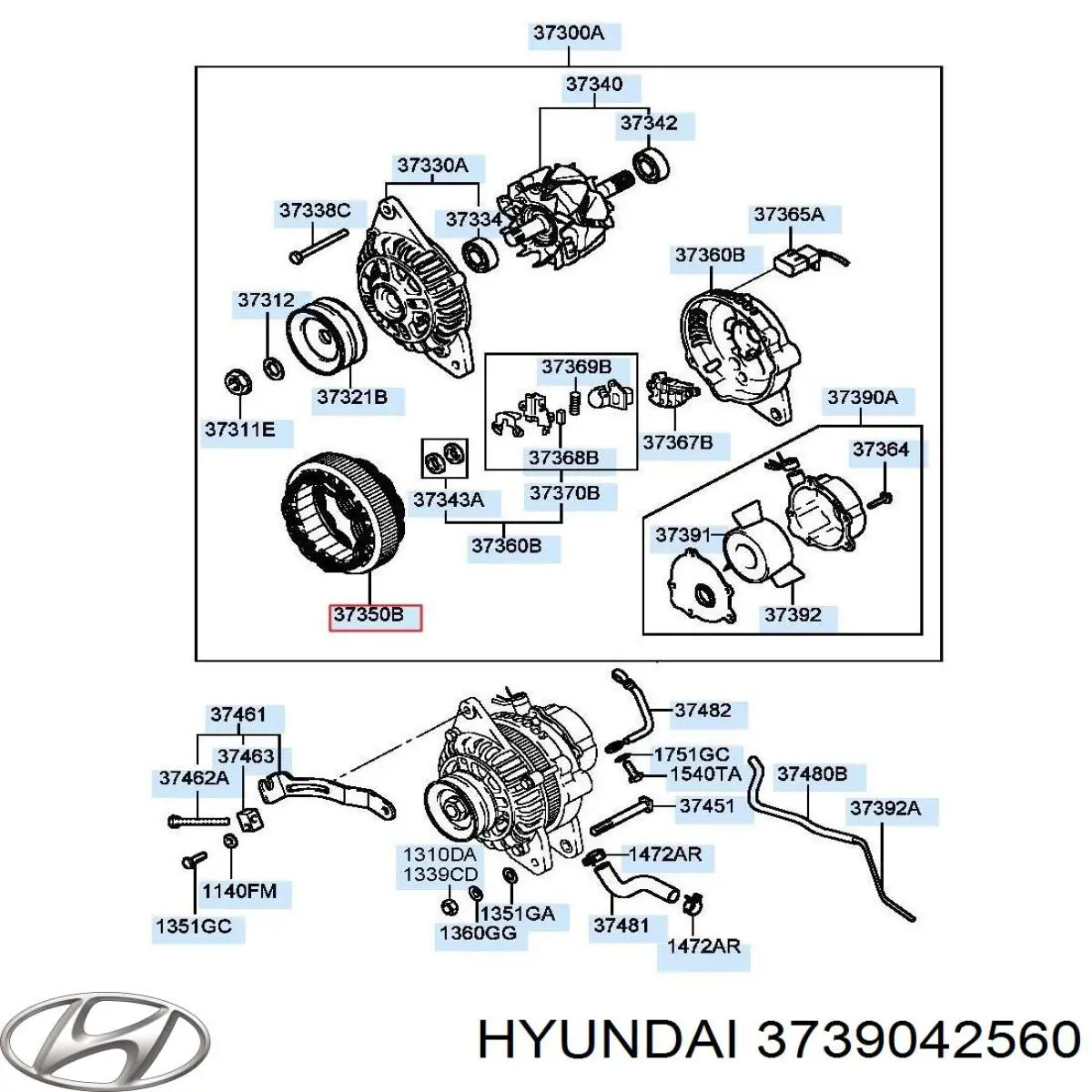  3739042560 Hyundai/Kia