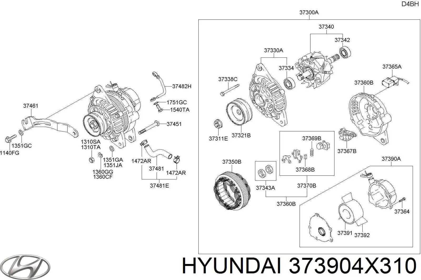  373904X310 Hyundai/Kia