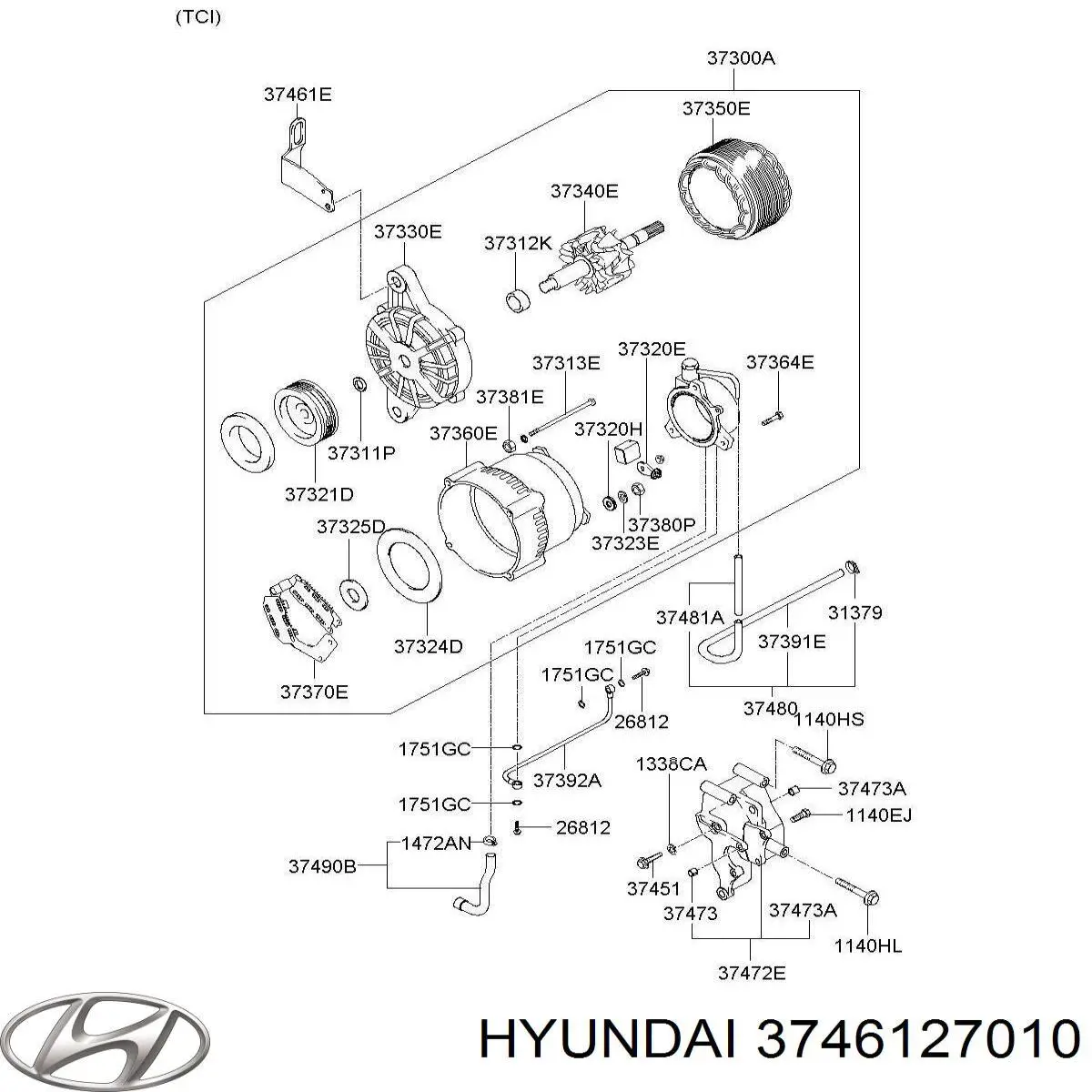  3746127010 Hyundai/Kia