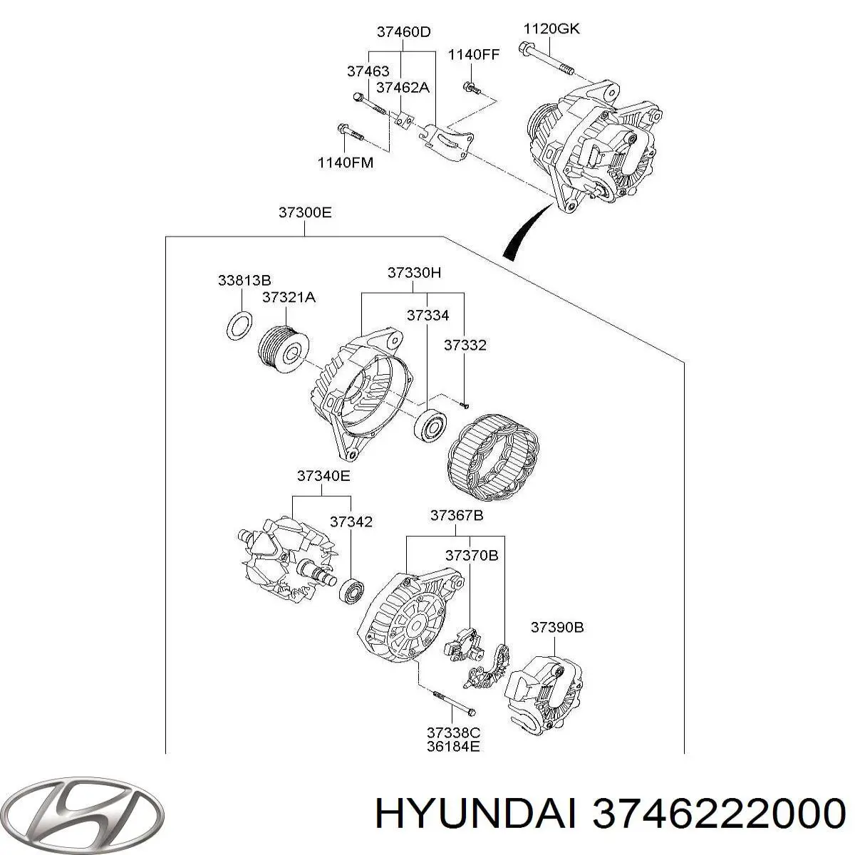  3746222000 Hyundai/Kia