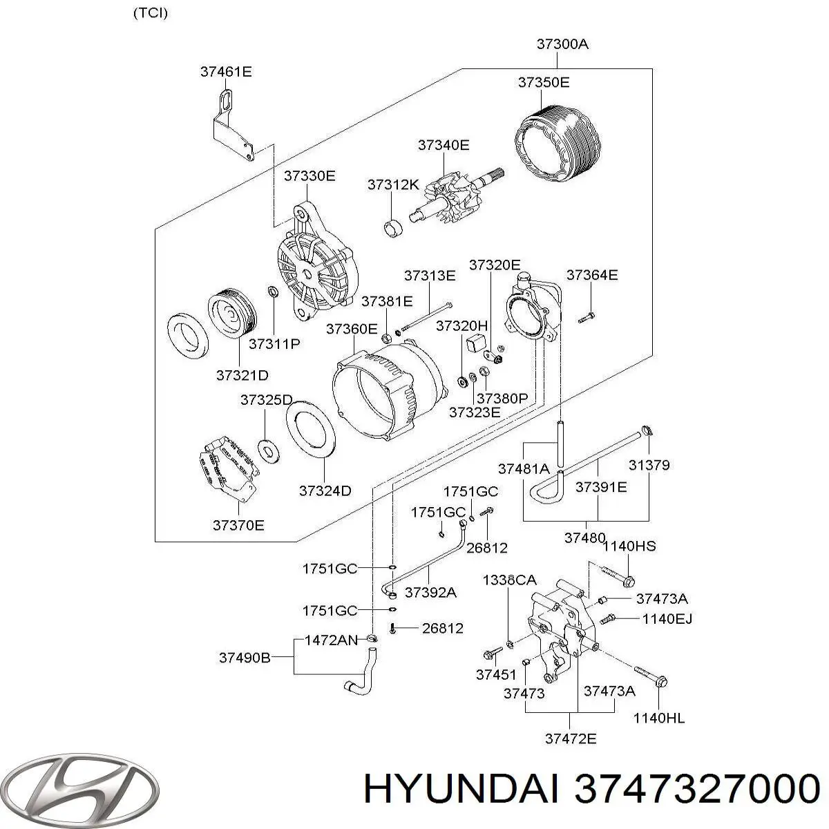 3747327000 Hyundai/Kia 