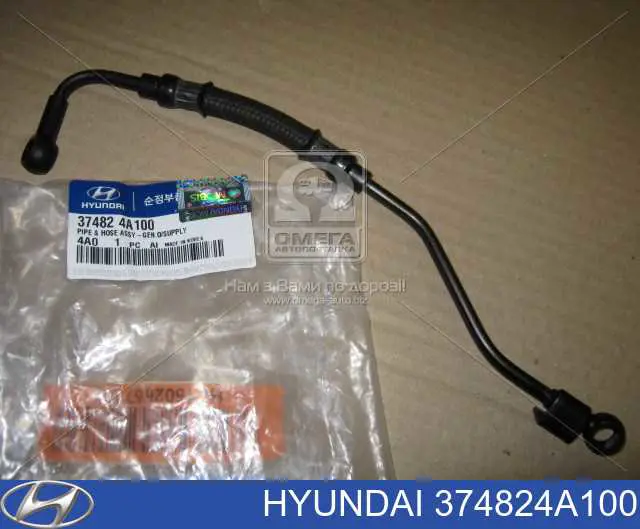 Шланг (патрубок) вакуумного насоса Hyundai/Kia 374824A100