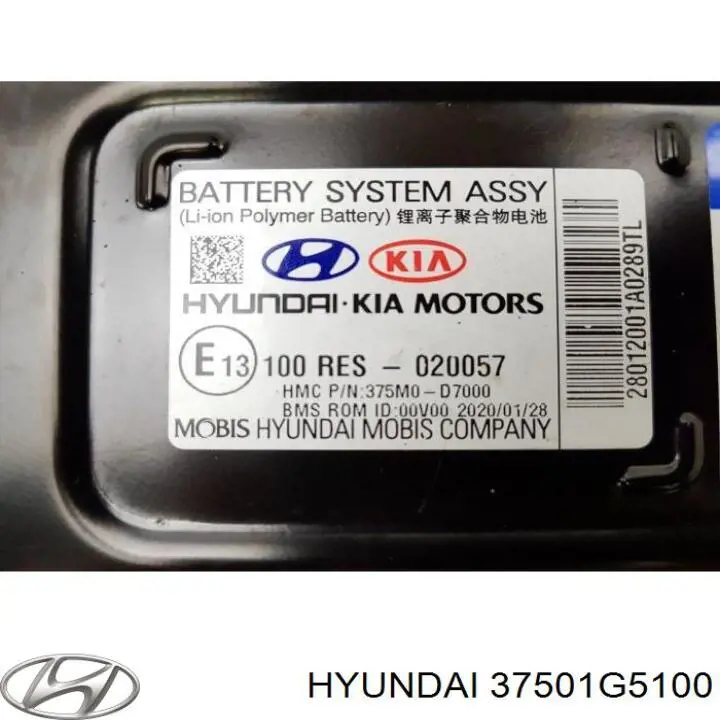 37501G5100 Hyundai/Kia Батарейный модуль электромобиля