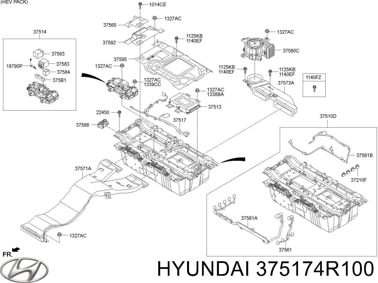  Hyundai/Kia 375174R100 цена, от 31.67 USD
