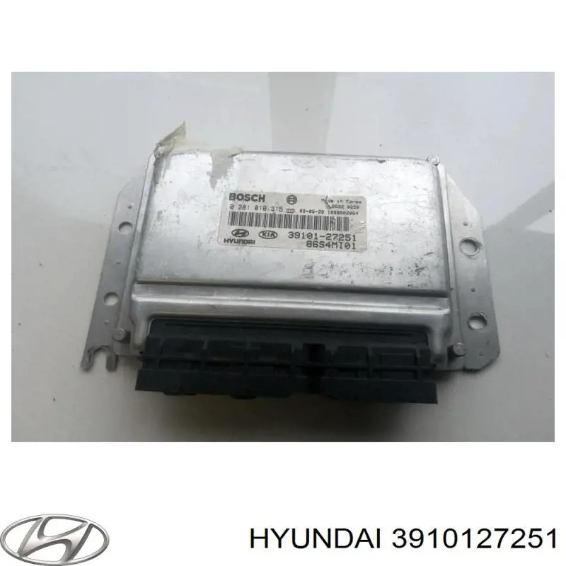 Мозги двигателя на Hyundai Santa Fe I SM