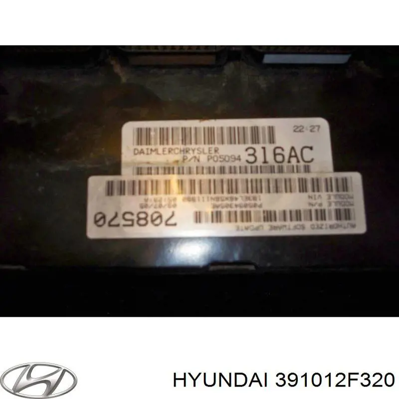  391012F320 Hyundai/Kia