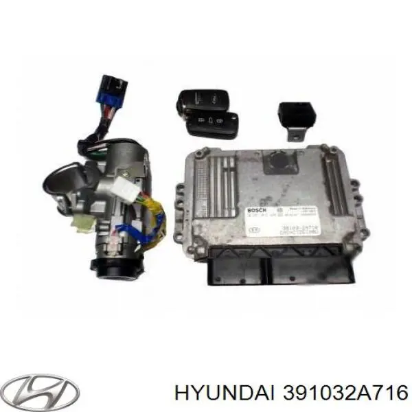 ЭБУ двигателем Hyundai/Kia 391032A716 цена, от 38.26 USD