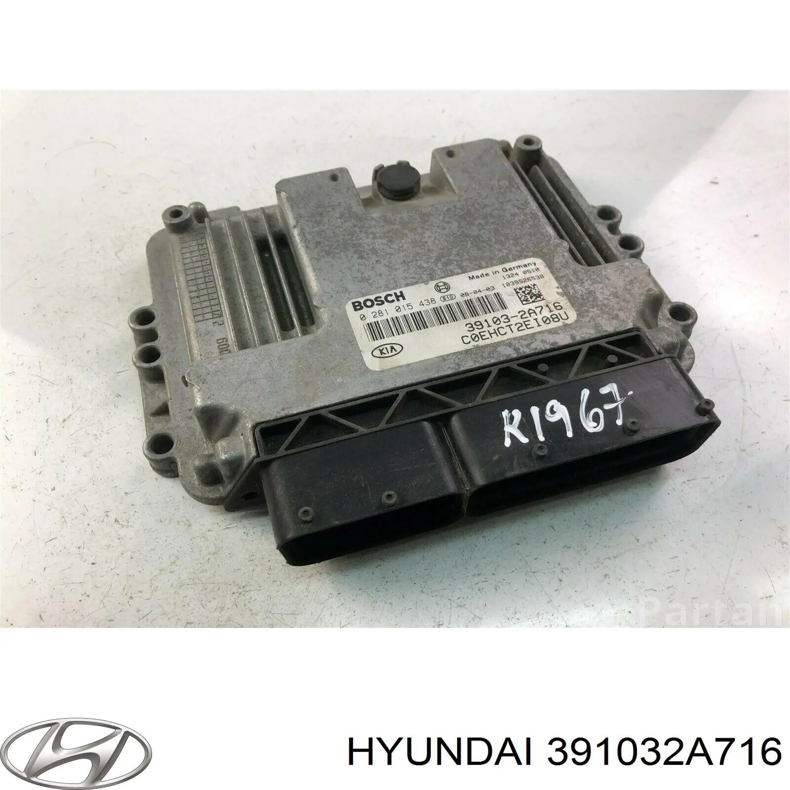 391032A716 Hyundai/Kia Мозги двигателя