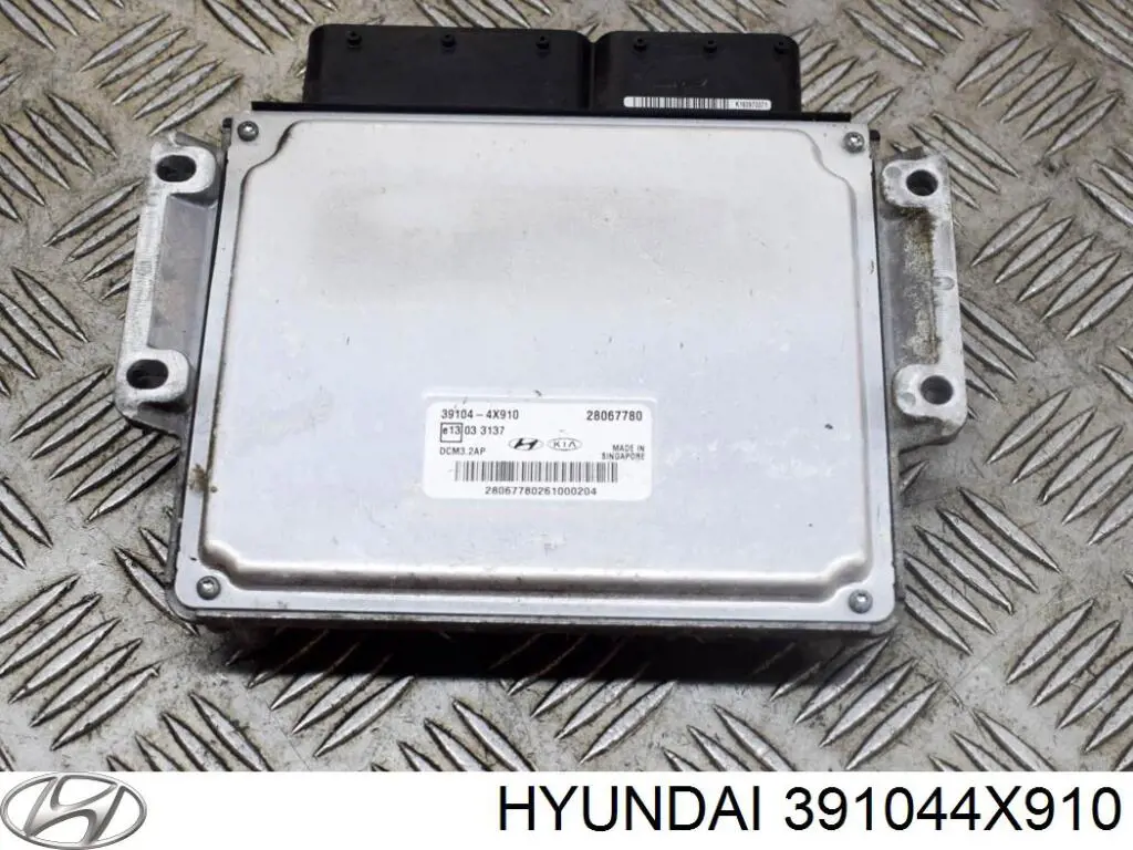 Блок управления двигателем 391044X910 Hyundai/Kia