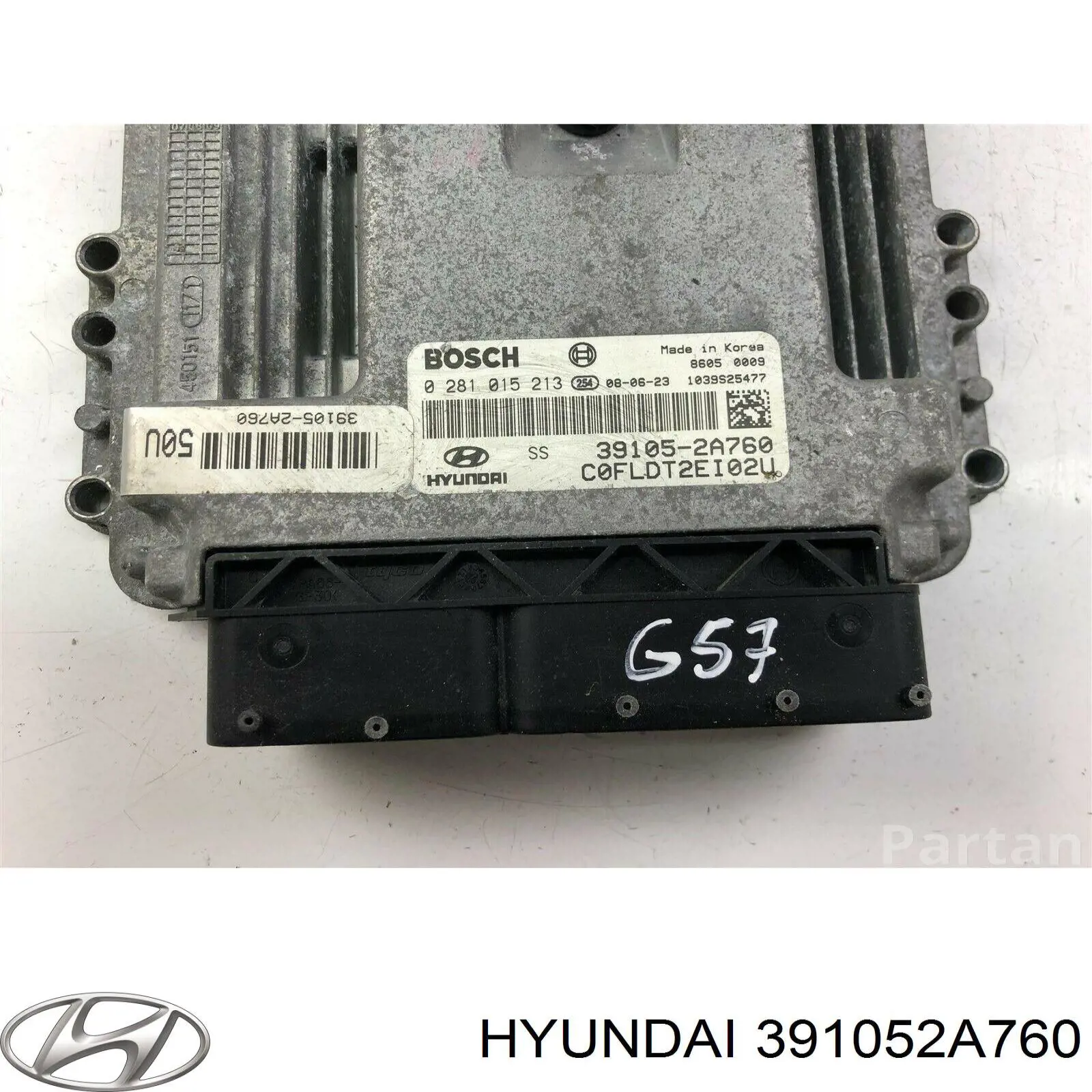 391052A760 Hyundai/Kia Мозги двигателя