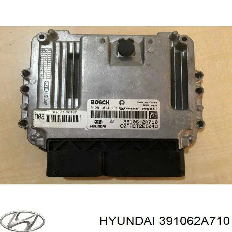 391062A710 Hyundai/Kia Мозги двигателя