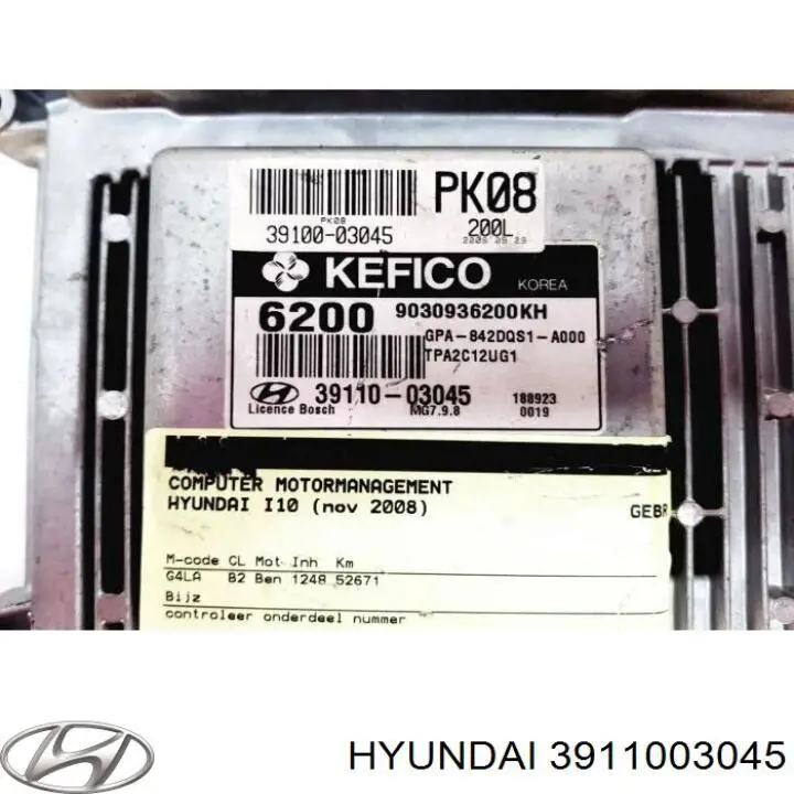 3911003045 Hyundai/Kia Мозги двигателя