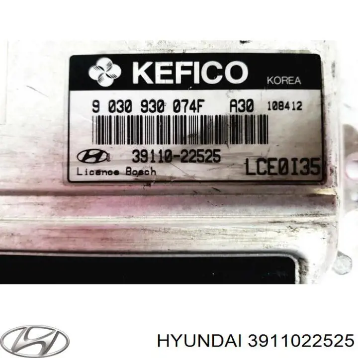 Модуль управления двигателем Hyundai/Kia 3911022525