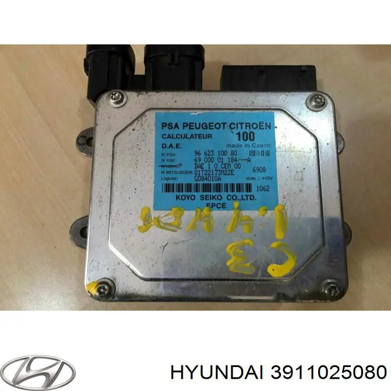  3911025080 Hyundai/Kia