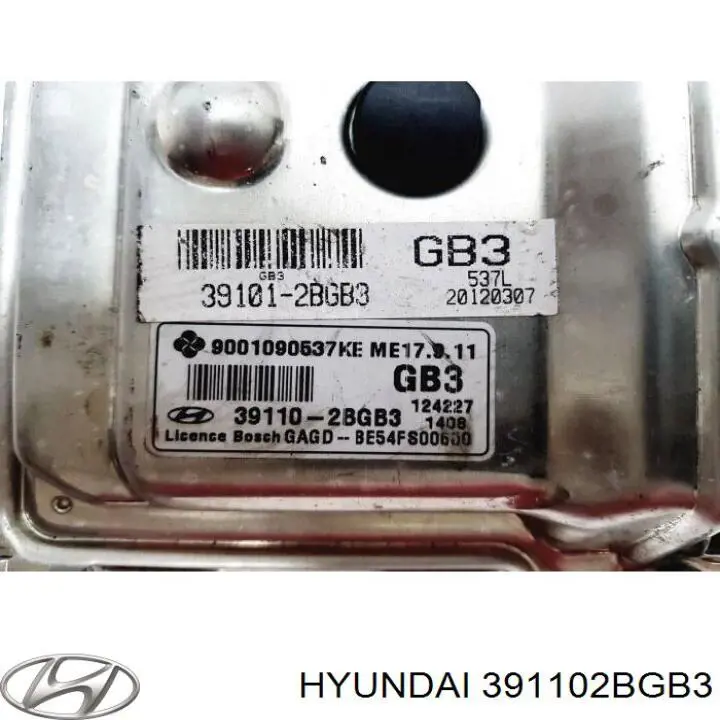 Купить 391102BGB3 Hyundai/Kia Электронный блок управления двигателем