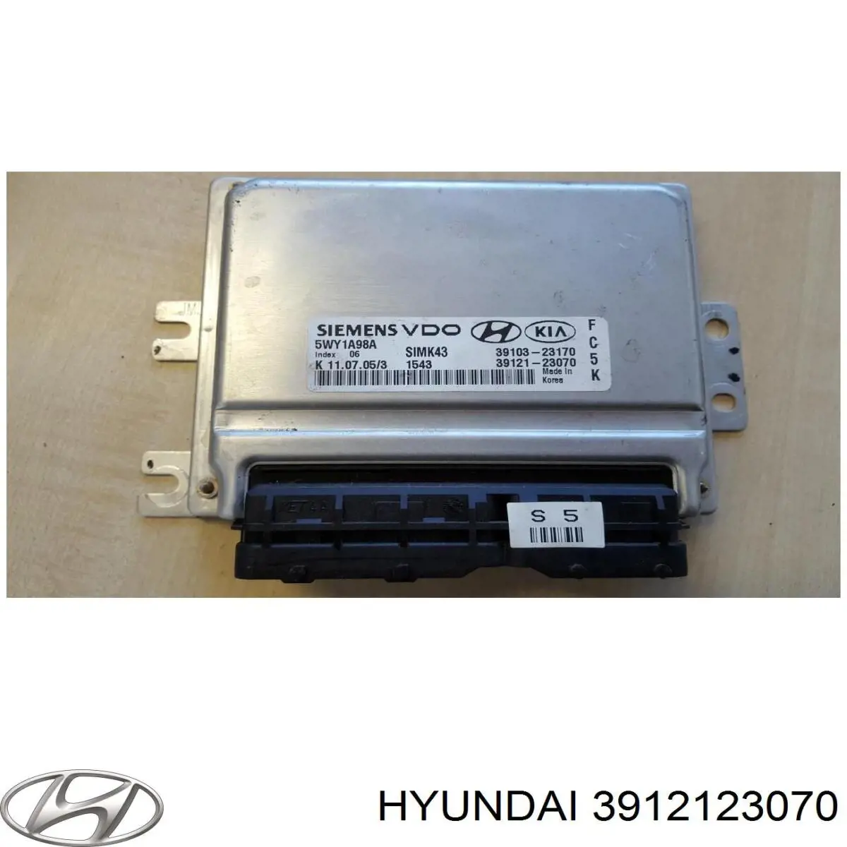 Модуль управления двигателем Hyundai/Kia 3910323070