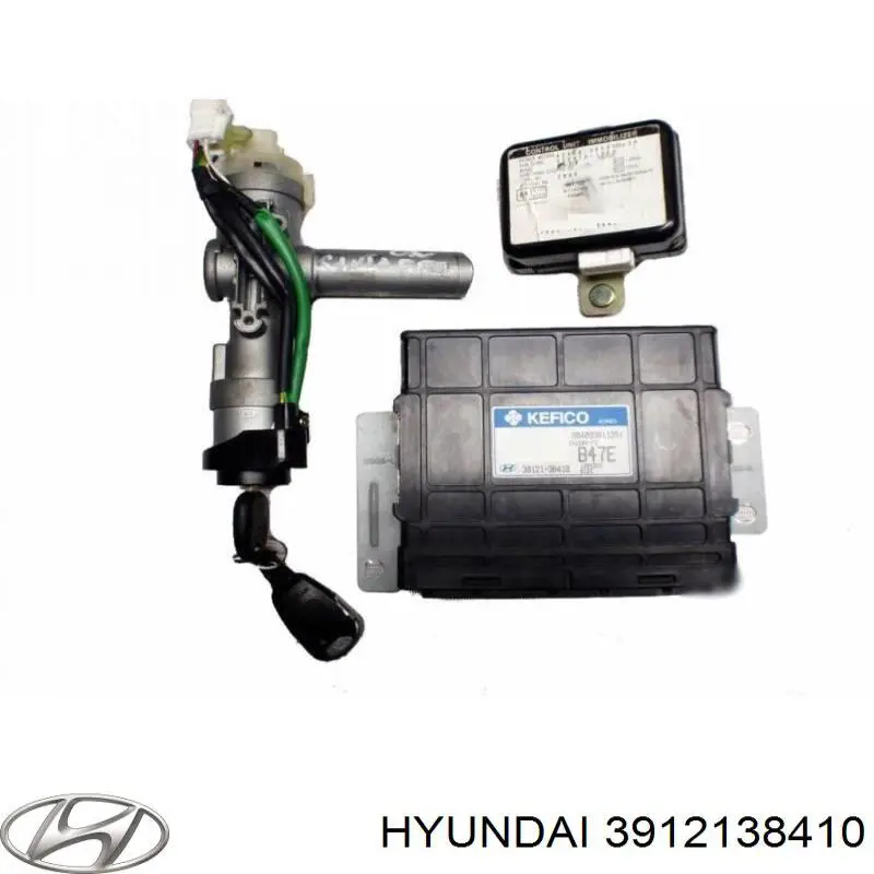 3912138410 Hyundai/Kia Мозги двигателя