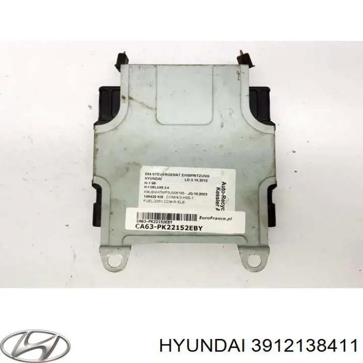 ЭБУ двигателем Hyundai/Kia 3912138411 цена, от  USD