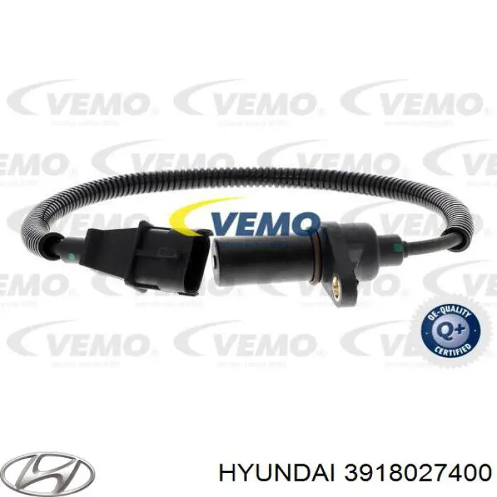 Купить 3918027400 Hyundai/Kia Датчик оборотов коленвала