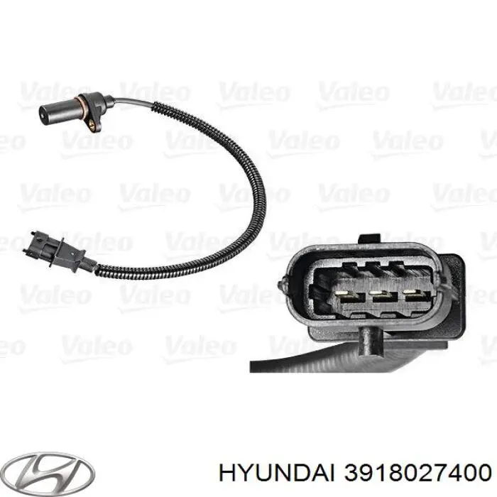 Датчик коленвала 3918027400 Hyundai/Kia