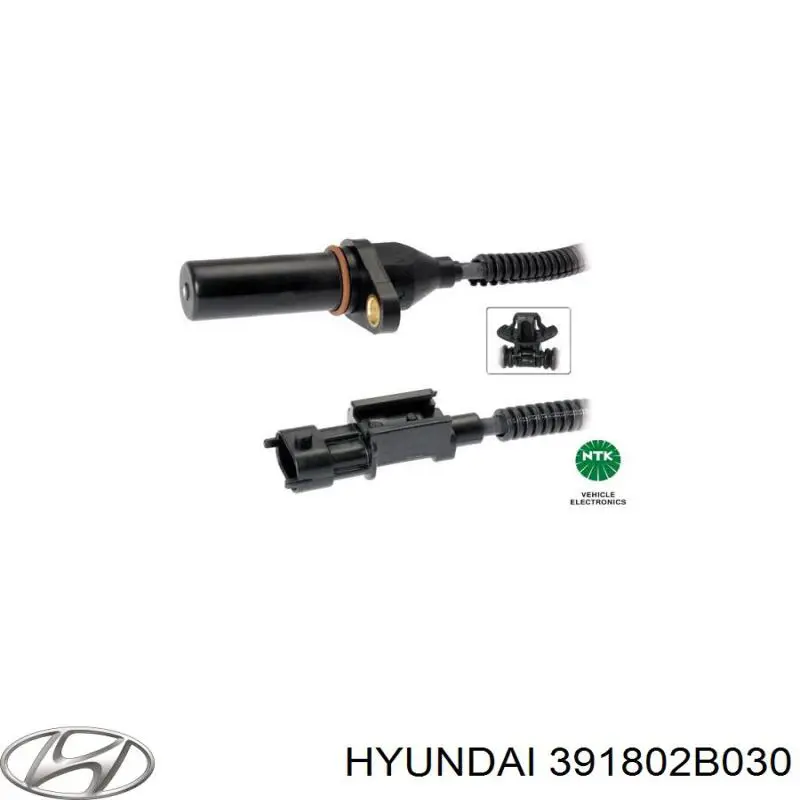 391802B030 Hyundai/Kia sensor de posição (de revoluções de cambota)