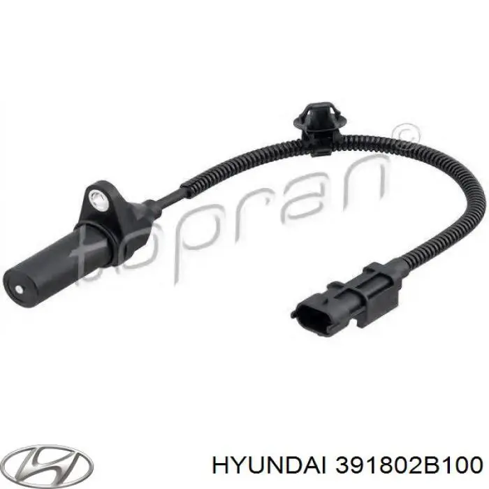 Купить 391802B100 Hyundai/Kia Датчик оборотов коленвала