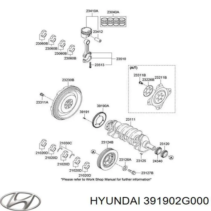  391902G000 Hyundai/Kia