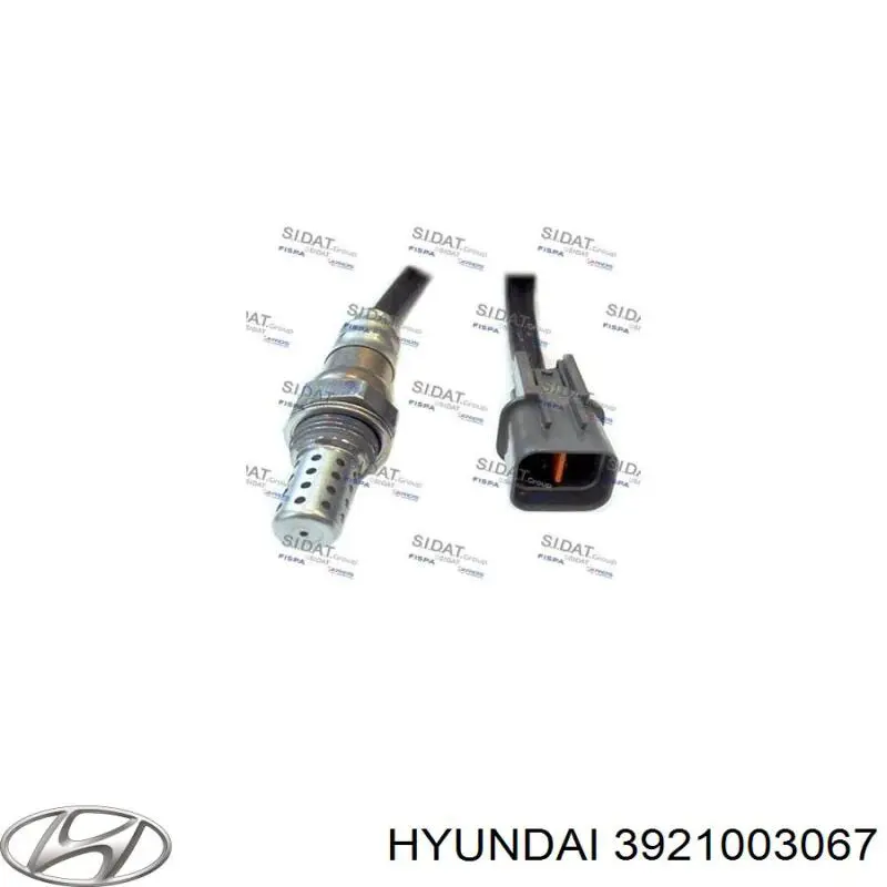 Купить 3921003067 Hyundai/Kia Лямбда-зонд, датчик кислорода после катализатора