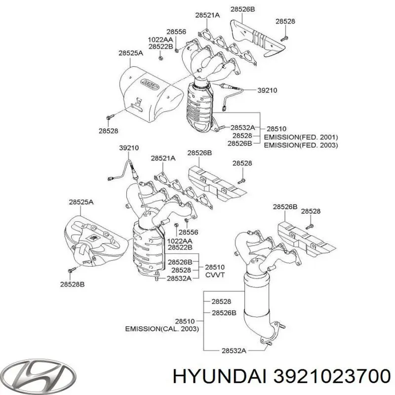 3921023700 Hyundai/Kia