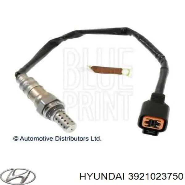 3921023750 Hyundai/Kia sonda lambda, sensor de oxigênio depois de catalisador