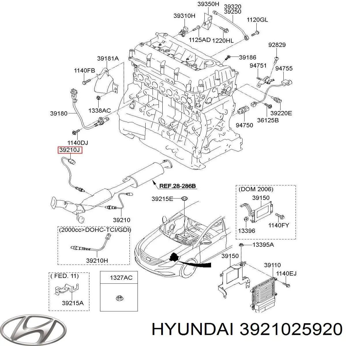  3921025920 Hyundai/Kia