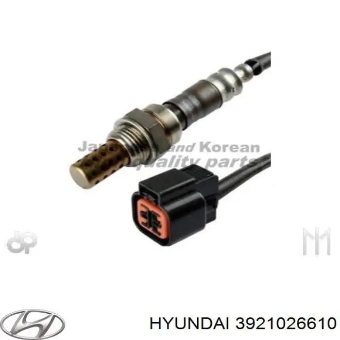 3921026610 Hyundai/Kia лямбда-зонд, датчик кислорода после катализатора