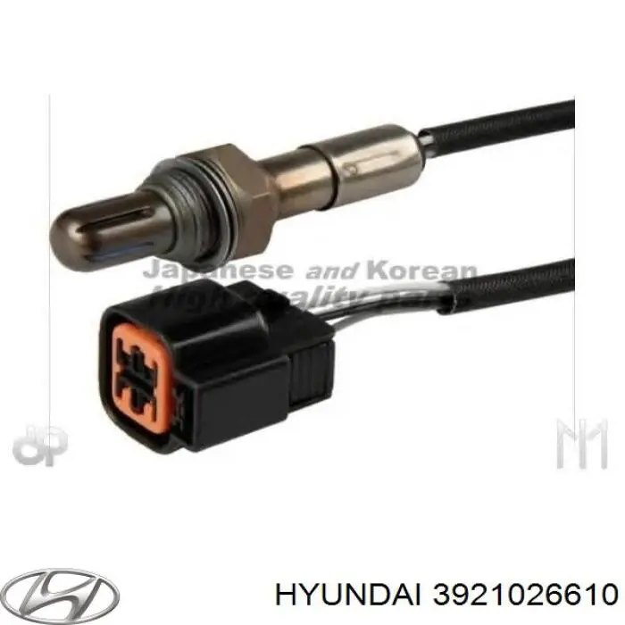 Купить 3921026610 Hyundai/Kia Лямбда-зонд, датчик кислорода после катализатора