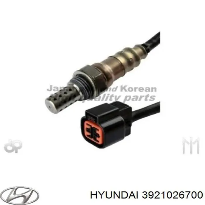 Лямбда-зонд, датчик кислорода после катализатора на Hyundai Matrix FC