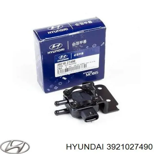 3921027490 Hyundai/Kia sensor de pressão dos gases de escape