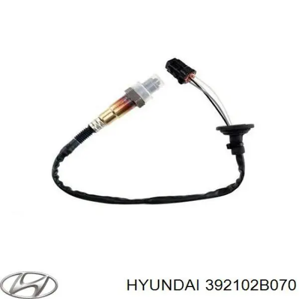 392102B070 Hyundai/Kia sonda lambda, sensor de oxigênio depois de catalisador