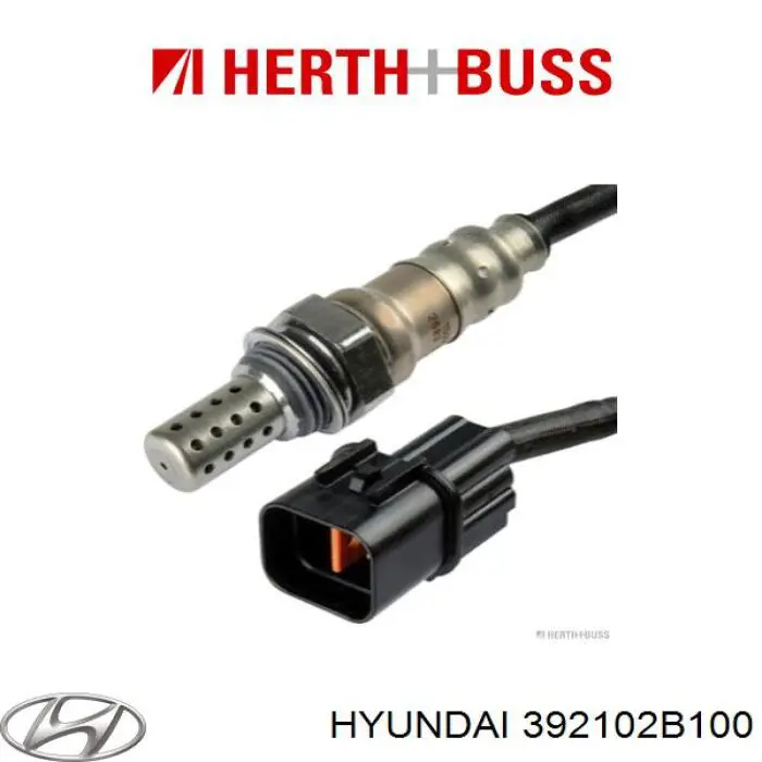 Купить 392102B100 Hyundai/Kia Датчик кислорода до катализатора