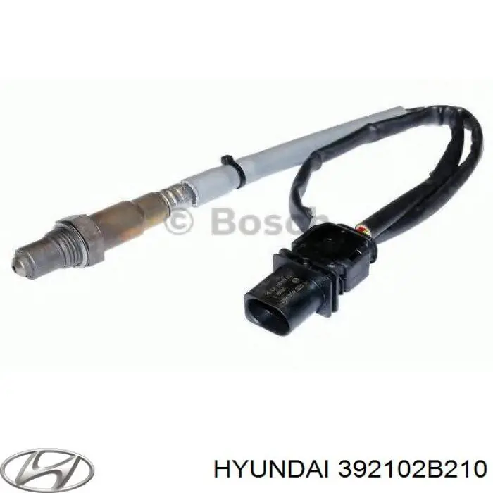 392102B210 Hyundai/Kia sonda lambda, sensor de oxigênio até o catalisador