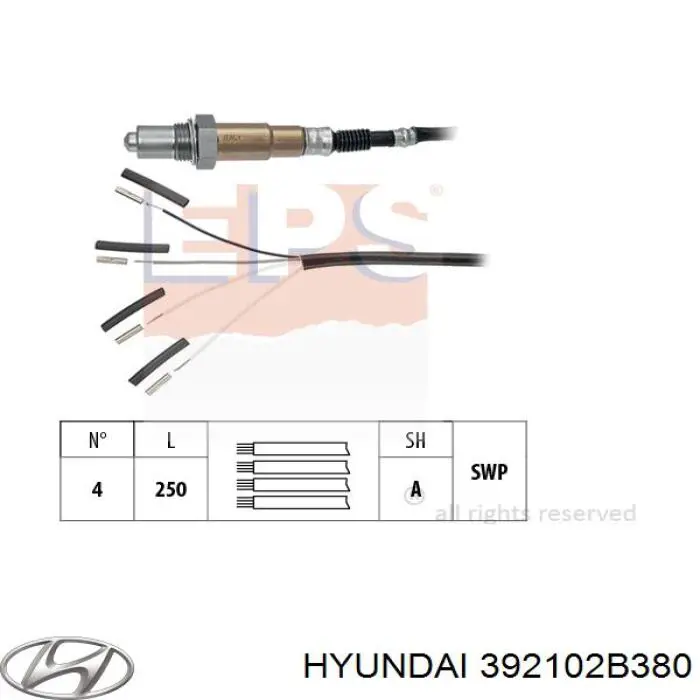  392102B380 Hyundai/Kia