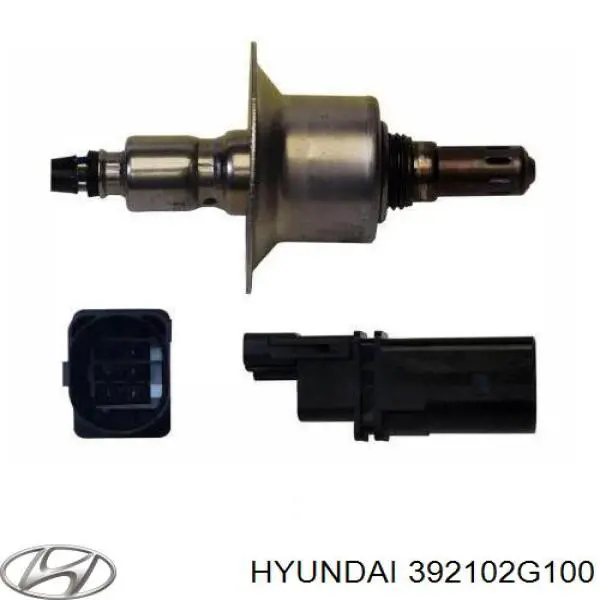 392102G100 Hyundai/Kia Лямбда-зонд, датчик кислорода до катализатора