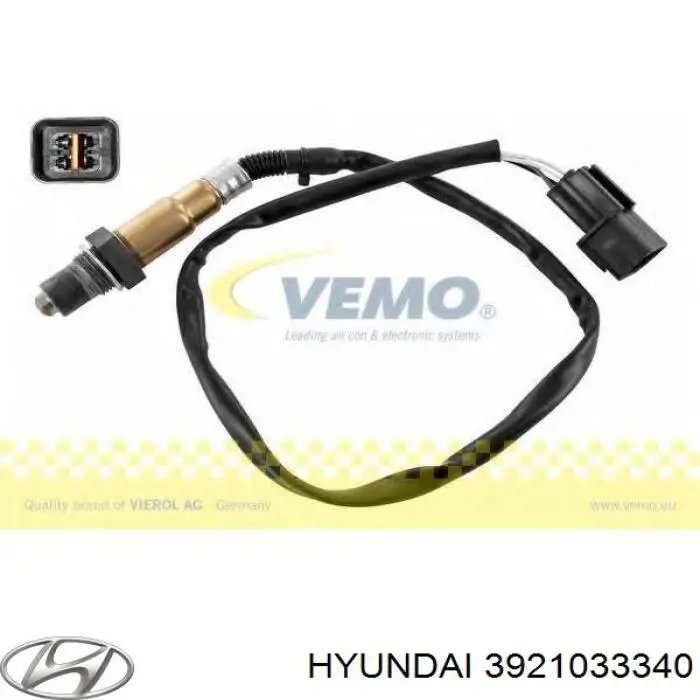 Купить 3921033340 Hyundai/Kia Датчик кислорода до катализатора