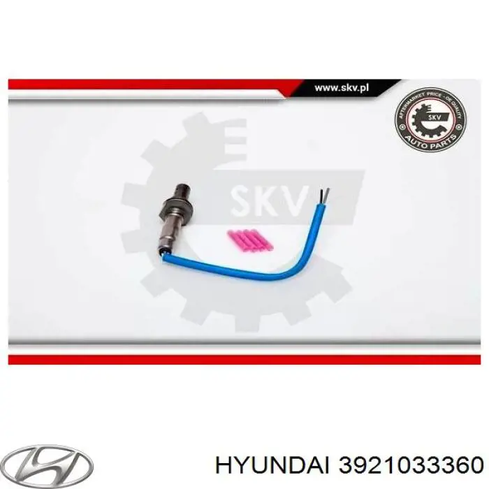 Лямбда зонд после катализатора Hyundai/Kia 3921033360