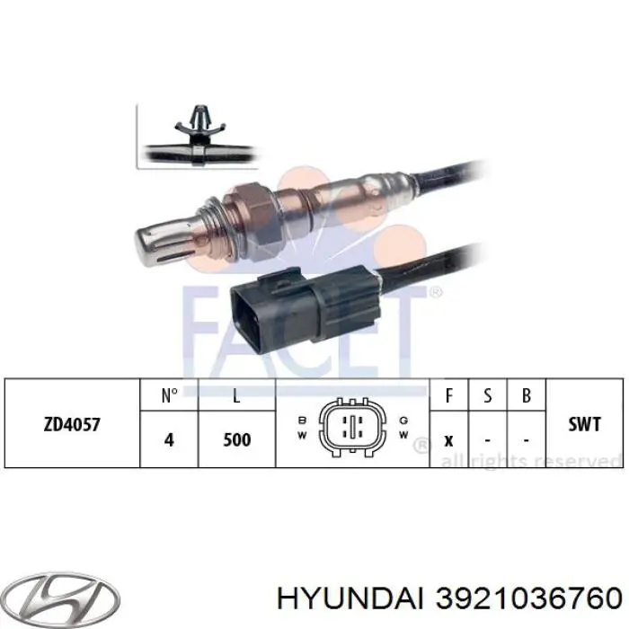 3921036760 Hyundai/Kia 