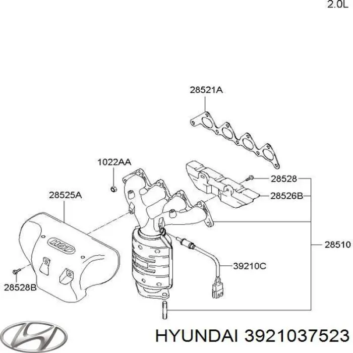 3921037523 Hyundai/Kia 