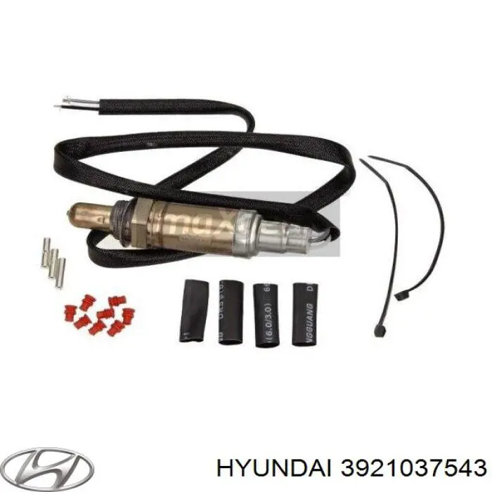 Купить 3921037543 Hyundai/Kia Лямбда-зонд, датчик кислорода после катализатора левый