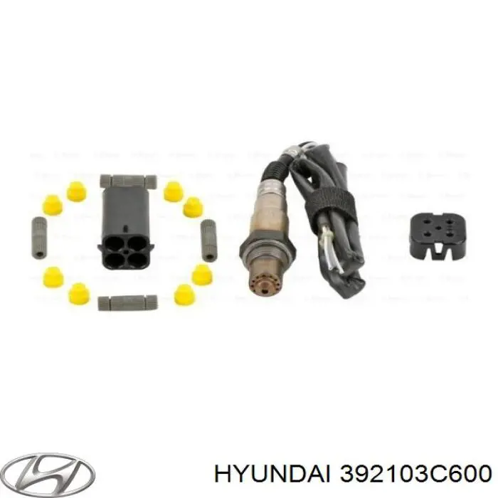 Лямбдазонд, датчик кислорода после катализатора, правый Hyundai/Kia 392103C600 цена, от 80.54 USD