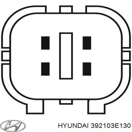 Лямбда-зонд, датчик кислорода до катализатора левый 392103E130 Hyundai/Kia