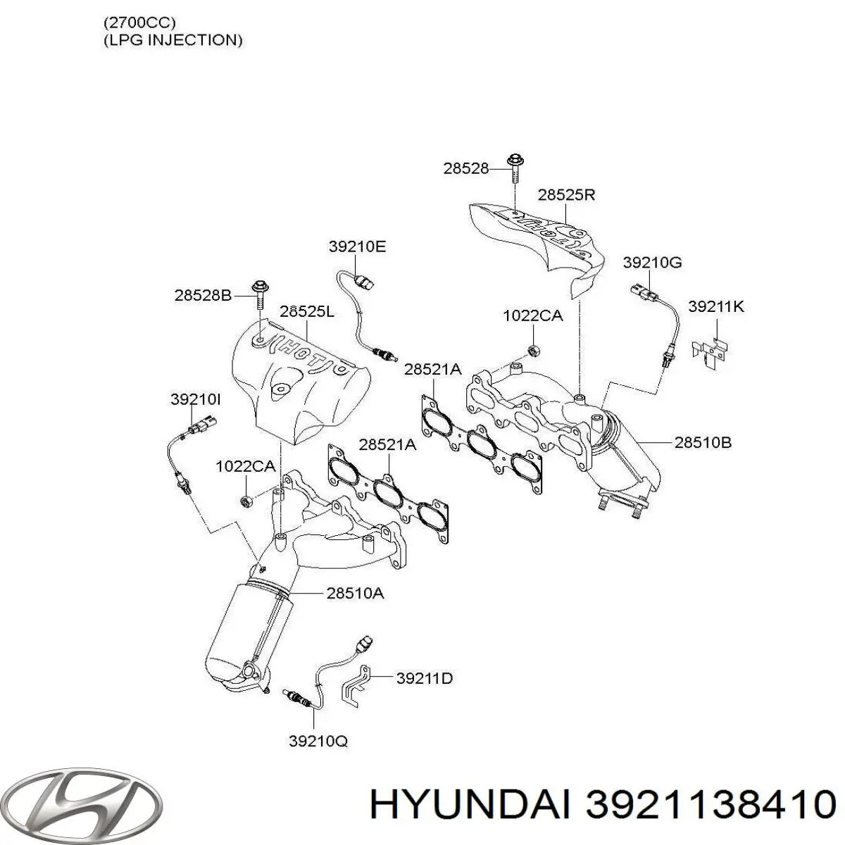 3921138410 Hyundai/Kia 